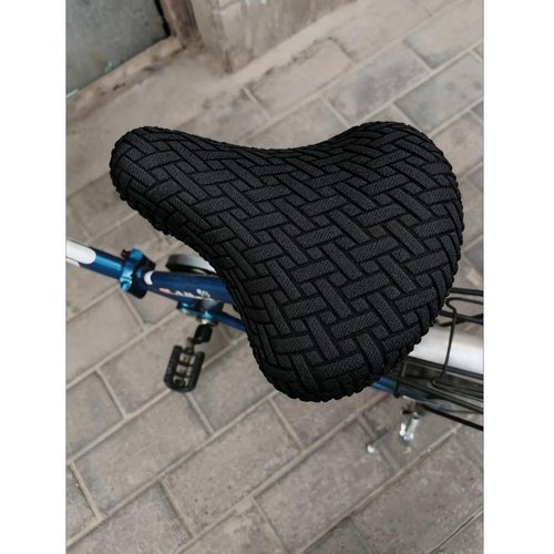 UltAlt 2 Pack Bike Seat Cover Breathable Fabric Non-Padded Bicycle Seat Covers for Peloton Bike Seat Cushion Bicycle Saddle Cruiser Select Saddle Exercise Bikes Stationary Bikes Indoor Outdoor Cycling