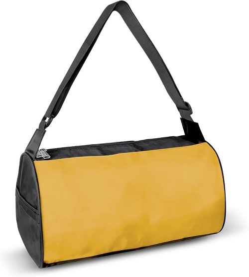 C&F BOGMOST Travel Duffel Bag - Foldable Waterproof Gym Bag for Men & Women | Lightweight Yellow Oxford Cloth