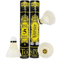 RSL No.5 Tourney Badminton Shuttlecock Birdy 12-Pack (speed-77)