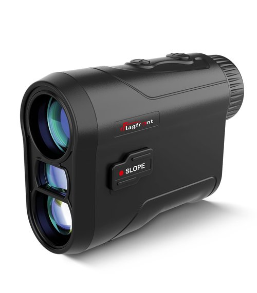 Golf Rangefinder with Slope, 1000 Yards Range Finder Golf, 6X Magnification, Flag Locking Vibration, Rechargeable Laser Range Finder