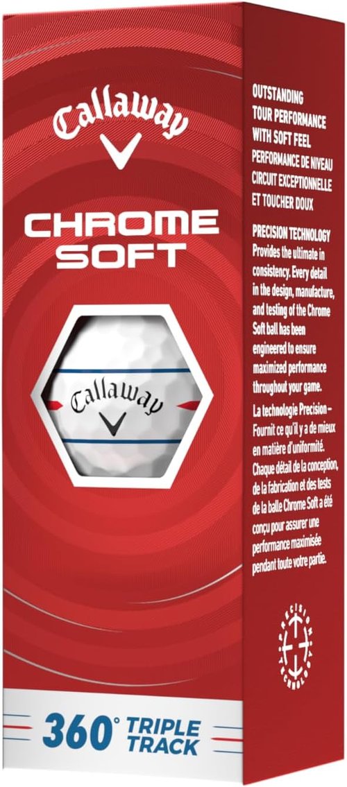 Callaway Golf Chrome Soft Golf Balls - Exceptional Feel & Distance | 2026 Edition