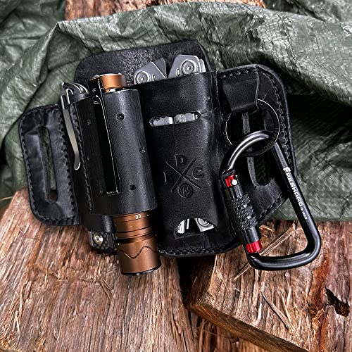 Burgundy Multi Tool Holster Pouch Fits Multitool, Knife, Flashlight, Keys