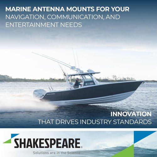 Shakespeare 4710 SS Flange Mount
