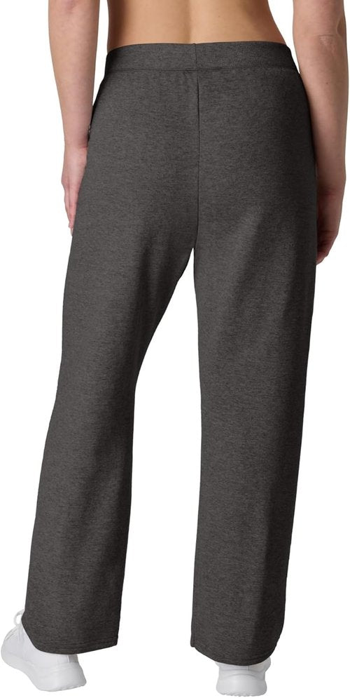 Hanes Women's EcoSmart Fleece Sweatpants - Pocketless Open-Bottom Design | Regular & Petite Sizes
