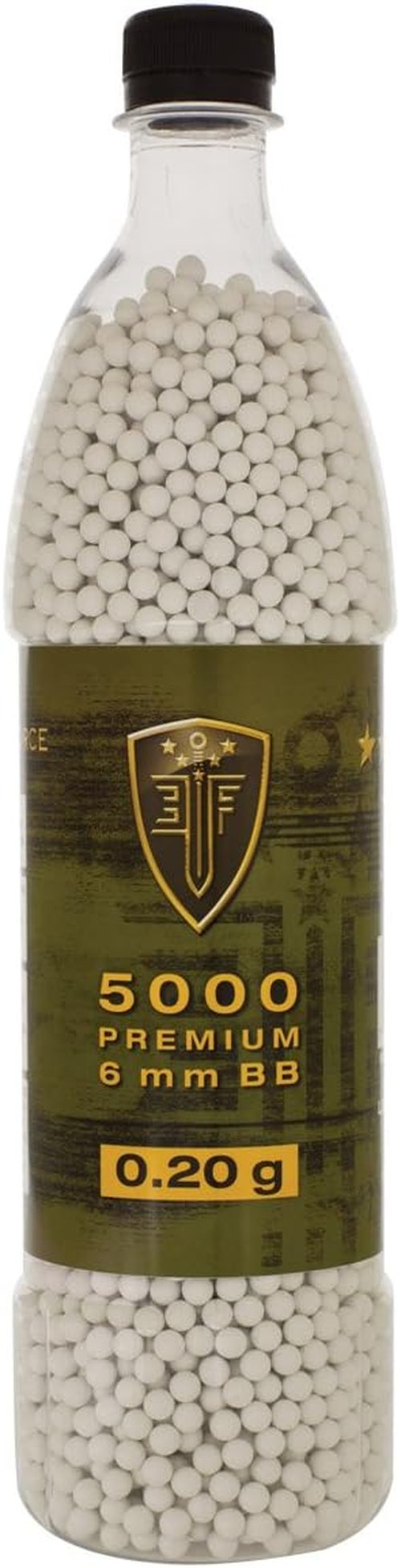 Elite Force Premium Airsoft BBs - .25 Gram, 6mm, 2700 Count for Enhanced Accuracy