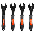 4-Piece Bicycle Cone Wrench Set 13-16mm – Slim Jaw Bike Cone Spanners with Storage Hole
