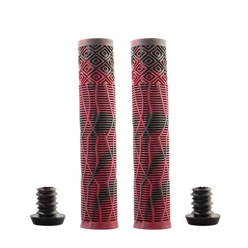 CLAS FOX Pro Scooter Grips 160mm*22mm Stunt Scooter Hardware (Red- Black)