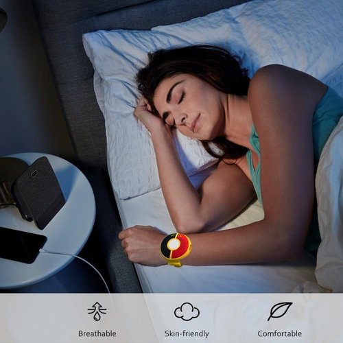 Chanvoo Soft Silicone Band Compatibile with Poke Go Plus + 2023, Protective Case Adjustable Wristband (Yellow)