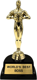 World's Best Trophy - Premium Quality Award for Boss | Perfect Gift for Recognition