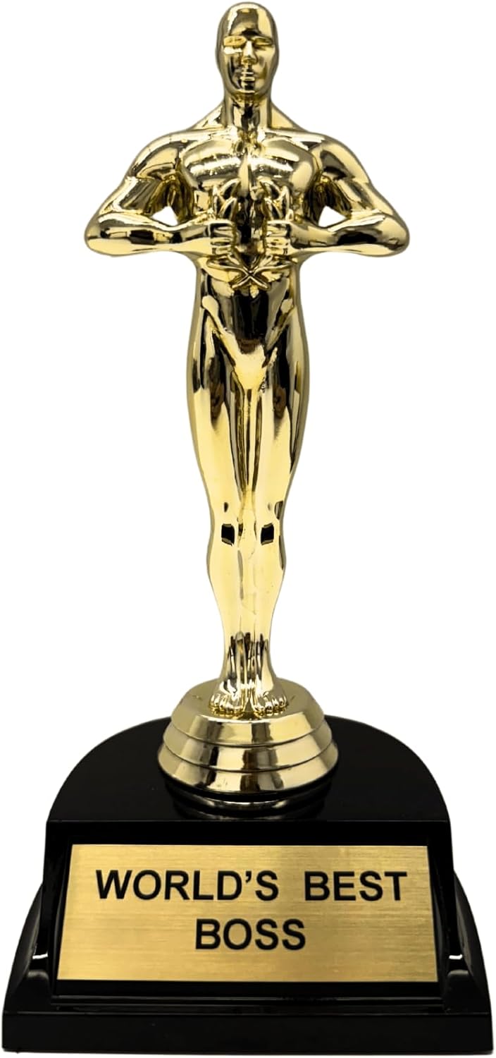 World's Best Trophy - Premium Quality Award for Boss | Perfect Gift for Recognition