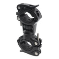 CChiai 360 Degree Rotating Flashlight Mounting Bracket Black Universal Bike Light Plastic Installation Stand Cycling Accessories for Securing Pump