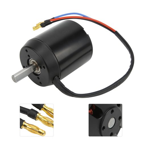 Glomora 12V 120KV Brushless Outrunner Motor - 3280W High Power, Low Noise Efficient Heat Dissipation for Electric Scooters