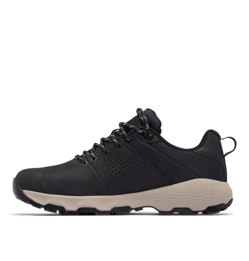 Columbia Mens Newton Nimble Leather, Black/Kettle, 11