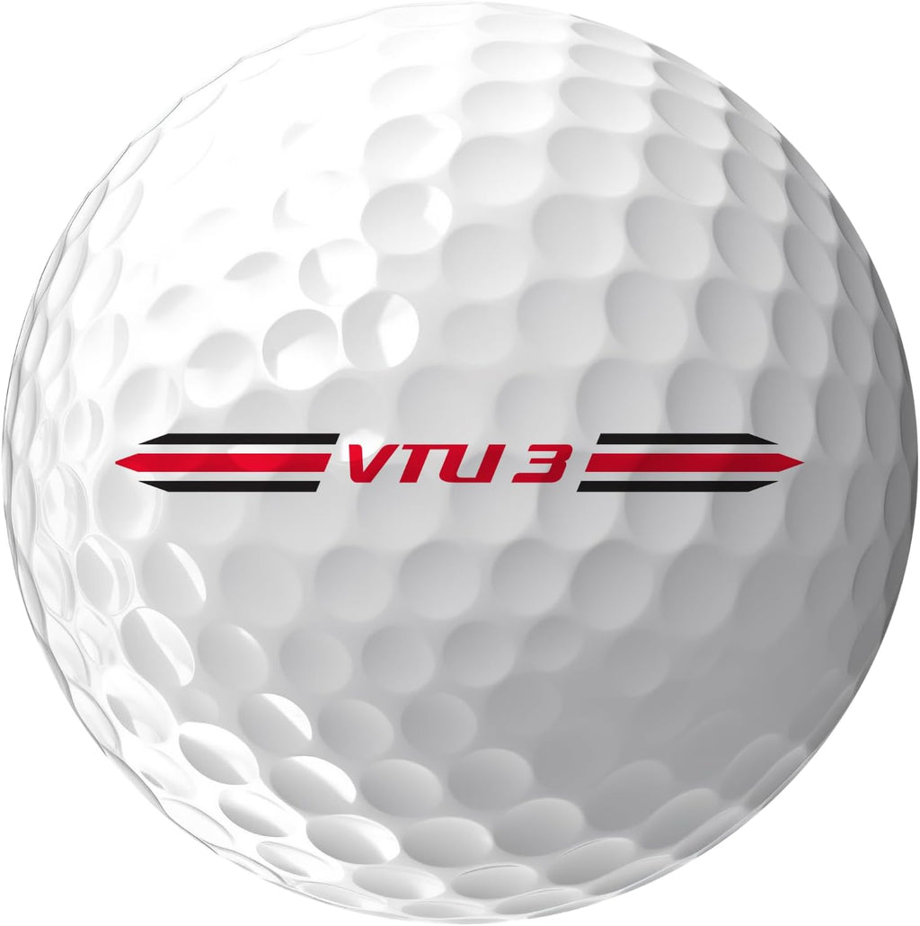 Volvik Tour Urethane VTU3 Golf Balls - Premium White Finish | One Dozen for Superior Performance