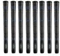 Winn 62DT-JBK Dri-Tac Midsize Golf Grips 8-Pack | Shock Absorbing, Non-Slip, Enhances Swing