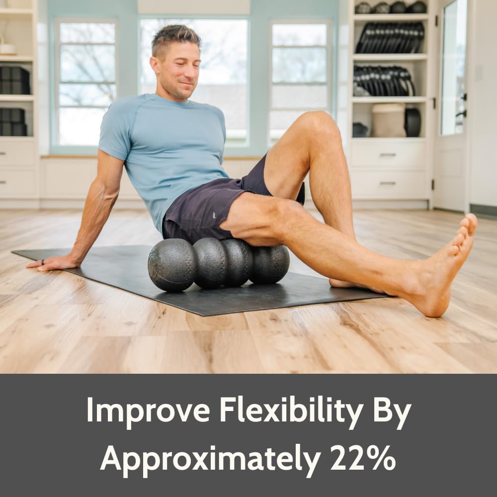 Rollga Foam Roller LITE - High-Density Foam Roller for Back Pain Relief & Muscle Recovery | Ideal for Yoga, Pilates, & Physical Therapy