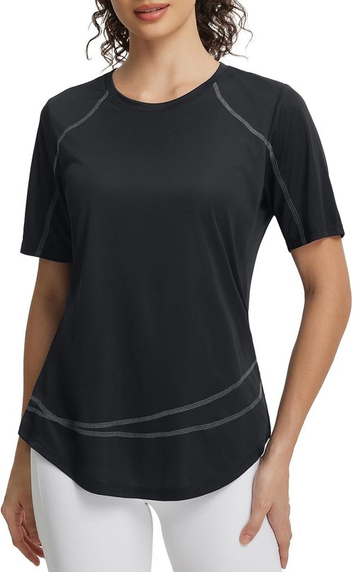 Baleaf Women's Sun Shirt - UPF 50+ UV Protection, Quick-Dry Lightweight Top for Hiking & Running