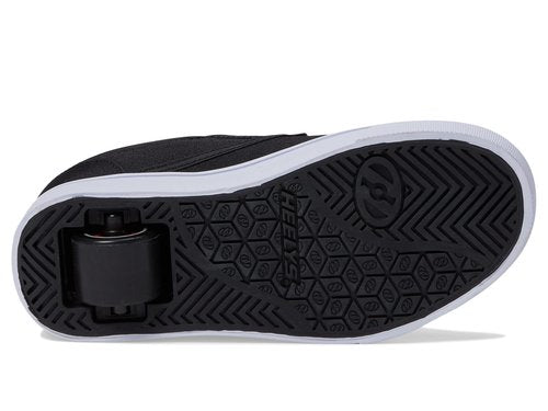 Heelys J3T (Little Kid/Big Kid/Adult) Black/White 7 Men's, 8 Women's M