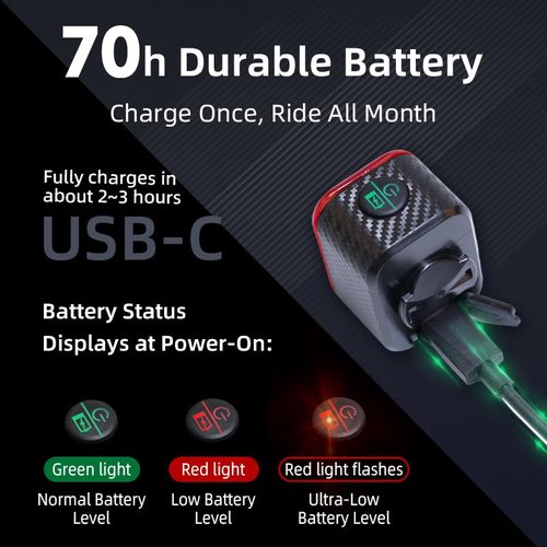 Smart Bike Tail Lights, Bike Lights for Night Riding with Smart Brake Sensing, Rechargeable Bicycle Lights Auto On/Off Long Standby, LED Rear Bike Light IPX6 Waterproof for Road Cycling