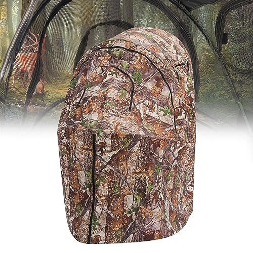 Hunting Blind Chair - Ground Camouflage Pop-Up Blind for 1 Seat - XProudeer
