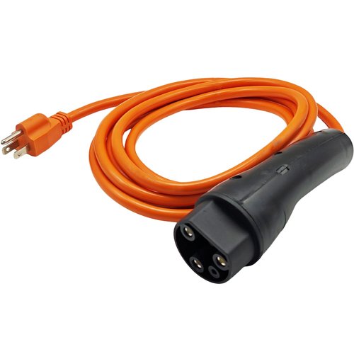 SPJIUQI ST-031016-PT 120V 3-Pin Charging Power Cord for Evolution ICON EV Golf Carts Charge Cable Assembly Replaces 2.04.0620