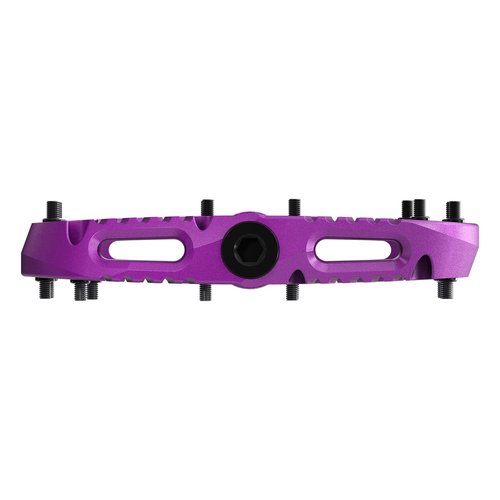 OneUp Components Composite Pedals, Purple – Lightweight, Durable Flat Bike Pedals for Mountain Bikes (MTB)