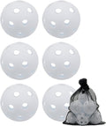 Avesfer 9-Inch Plastic Practice Baseballs - Anti-Crack Soft Training Balls with Mesh Bag for Indoor/Outdoor Drills