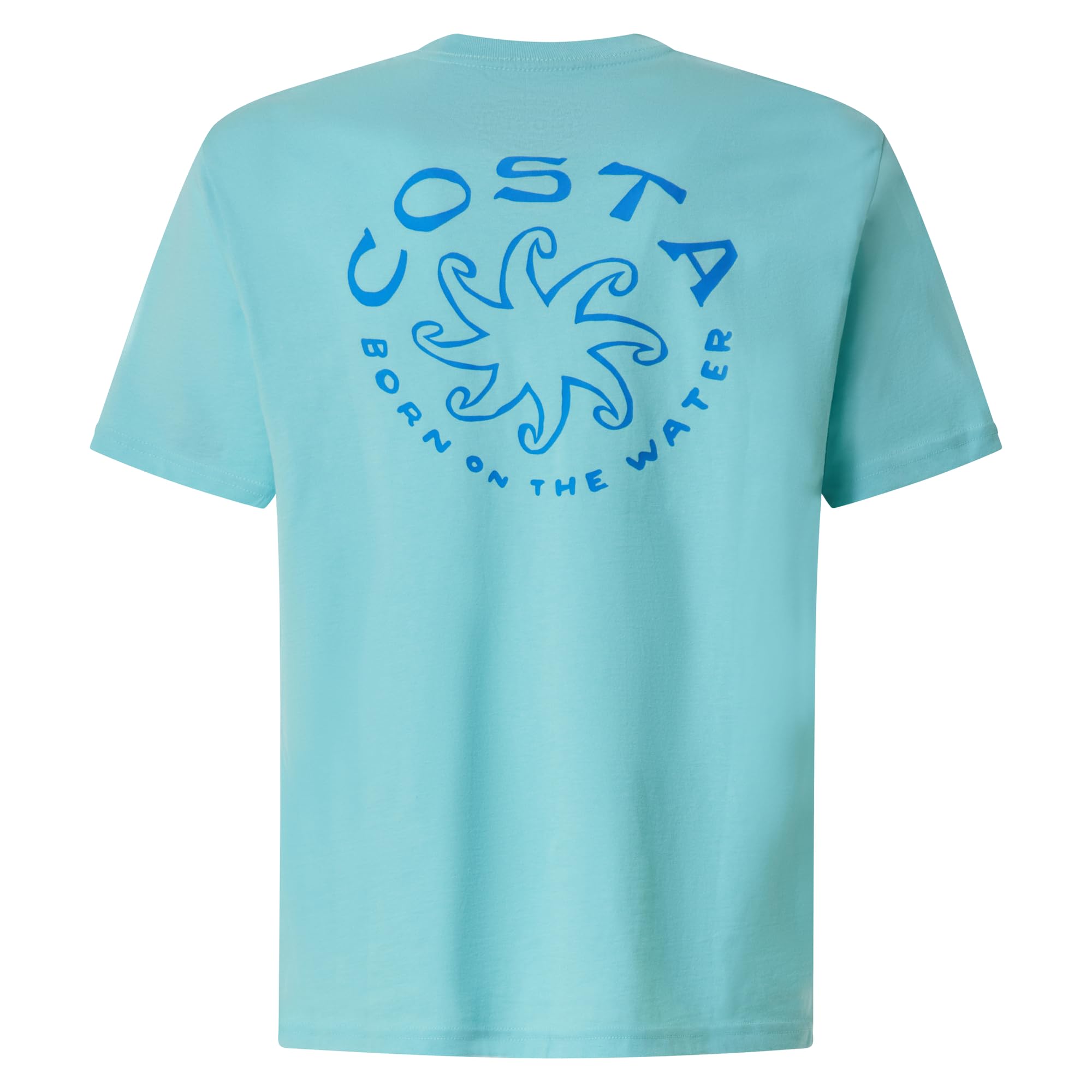 Costa Del Mar Mens C Wheel T-Shirt, Chill, X-Large