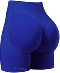 VOYJOY Women's Scrunch Butt Lifting Workout Shorts - Seamless Gym Biker Shorts in Multiple Lengths