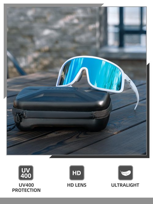 ROCKBROS Polarized Cycling Glasses Baseball Sunglasses for Men & Women, UV400 Sports Sunglasses