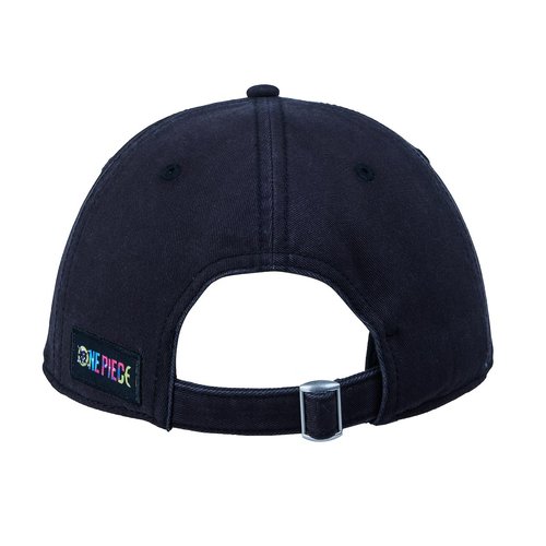 Bioworld One Piece Live Action Straw Hat Pirates Logo Adult Black Unstructured Baseball Cap