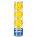 MBFISH Pickleball Pickle Ball 4 Pack Balls 40 Holes for Outdoor Meet Specifications High Bounce Yellow