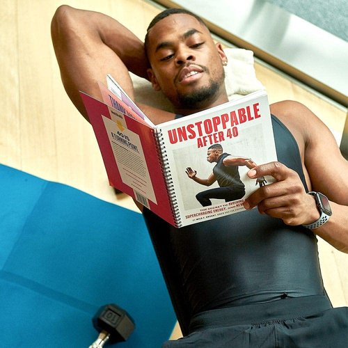 Men's Health Unstoppable After 40: The Secret to Supercharging Recovery, Avoiding Injury, and Never Slowing Down. Convenient at-Home Workout Planner for All Fitness Levels