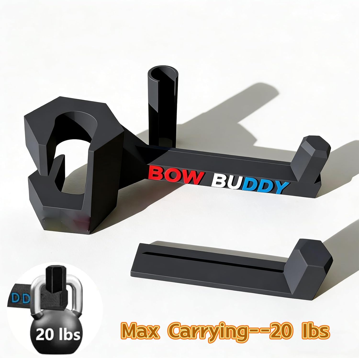 Skiennix Portable Headrest Bow Hanger - Secure Mount for SUV & Truck, Ideal for Hunting Gear Storage