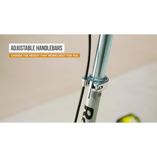 Razor DLX PowerWing Caster Scooter, 3 Urethane Wheels for Taller Riders, Hand Brake, Adjustable Handlebar Height, Folds for Easy Transport & Storage