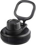 NuRich Hydraflow Wide Mouth Spout Twist Chug Nalgene Replacement Lid | Compatible with Nalgene 32 oz Wide Mouth Lid, Hydroflask & Many More Top Water Bottle Brands Sizes 12 16 18 20 32 40 64 Oz