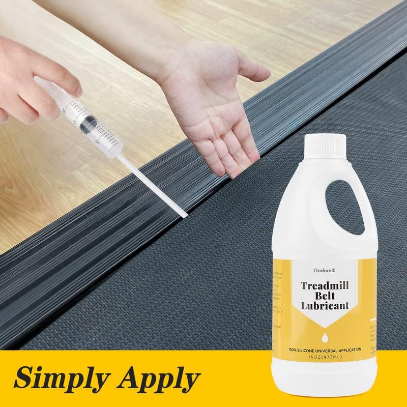 Skiennix 100% Silicone Treadmill Lubricant - 16 Ounces Premium Oil for Easy Belt Maintenance