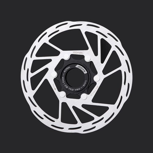 JFOYH 160mm Centerlock Disc Brake Rotor with Locking, 1.8mm Thickness - 160mm[1 PACK]