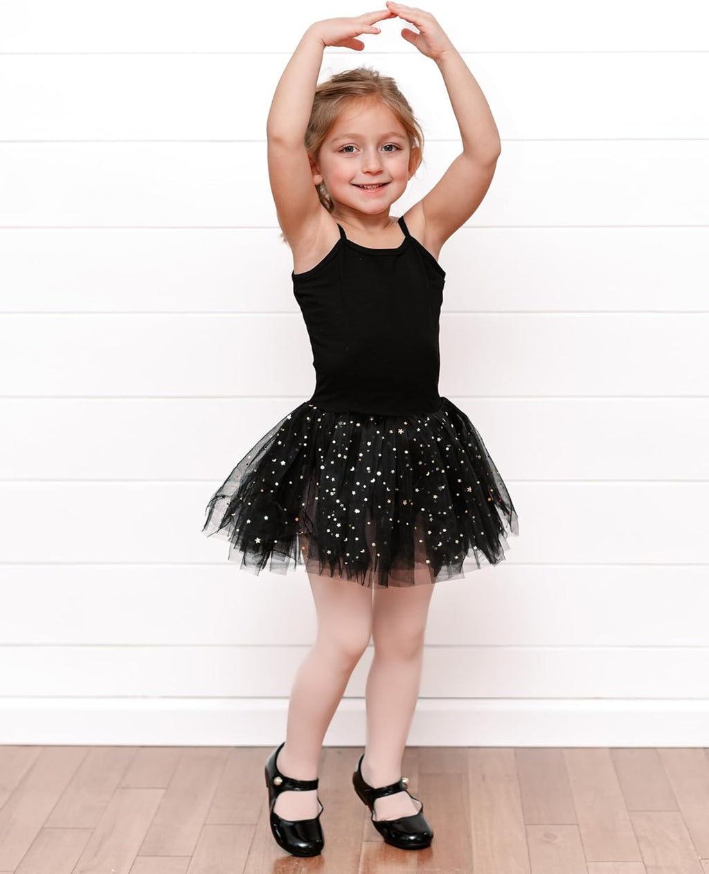 Stelle Ultra Soft Pro Dance Tights - Comfortable Ballet Footed Tights for Kids | Toddler to Big Kid Sizes