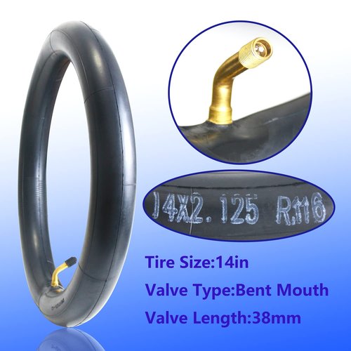 Zhuge 14X2.125 Bike Folging Tyre for Gas Electric Scooters 14 Inch E-Bike Wheel Tire, Replacement Wheels Durable and Strong, Electric Bike Parts, Bike Tire for Electric Scooter Bike