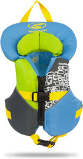 Stohlquist Infant Life Jacket - US Coast Guard Approved Type II Vest for Babies (20-30 lbs) | Support Collar & Grab Handle