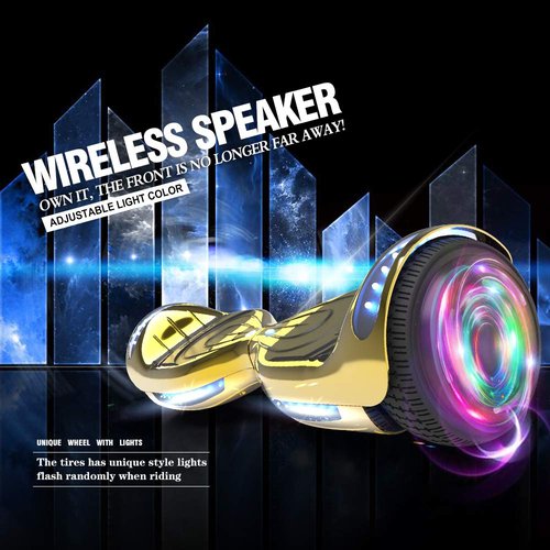 Hoverboard Certified HS2.01 Bluetooth Flash Wheel with LED Light Self Balancing Wheel Electric Scooter