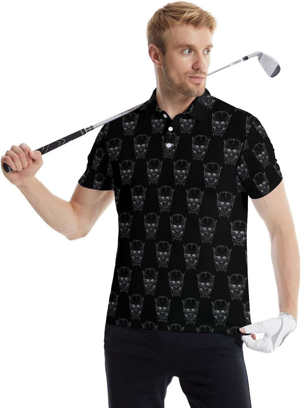 Regine Switzerland Men's Golf Polo Shirts - Short Sleeve, Perfect Gift for Golf Enthusiasts