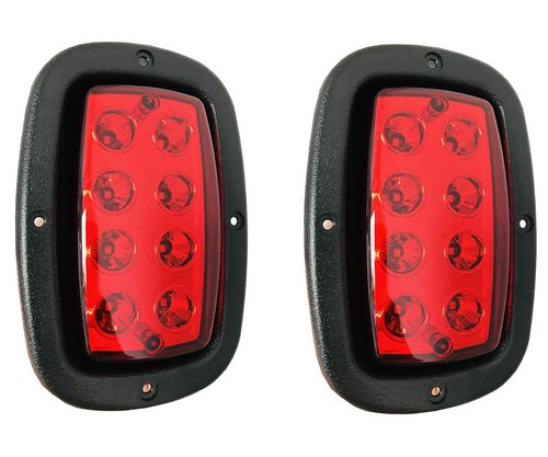 Club Car DS LED Taillight Yamaha TailLights for Club Car DS Gas & Electric Golf carts (1993 & up) and Yamaha G14, G16, G19, G22 Golf Cart