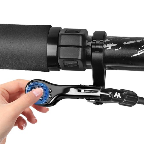 JFOYH Dropper Post Lever for Mountain & Road Bikes, Adjustable Seatpost Remote for 22.2mm Handlebars- Black