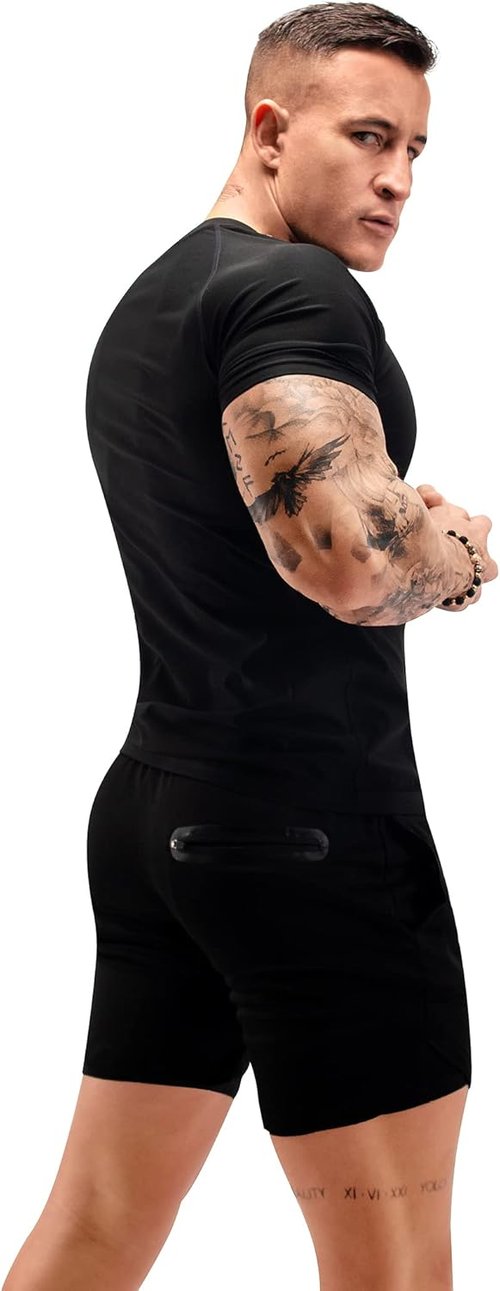 FUXERT Sauna Shirt for Men - Sweat-Enhancing Compression Workout Suit | Ideal for Gym Exercise