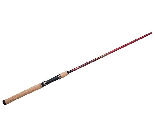 Berkley 7’ Cherrywood HD Casting Rod, One Piece Spinning Rod, 8-17lb Line Rating, Medium Rod Power, Fast Action, 1/4-3/4 oz. Lure Rating,Red