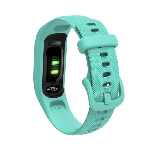 3-Pack Bands Compatible with Garmin Vivosmart 5 Straps, All-in-one Replacement Band Wristbands for Garmin vivosmart 5 Women Men (Teal+Pink+White)