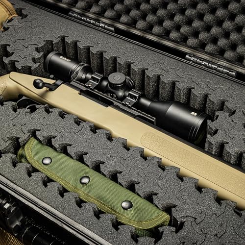 Reconfigurable Foam Insert for Rifle Cases - Charcoal 50.5 x 13.5 inches