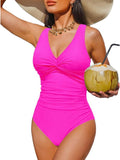 Holipick One Piece Swimsuit for Women - Tummy Control & Push Up Design | Full Coverage Slimming